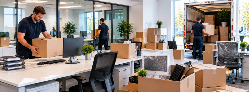 Office relocation checklist for businesses moving in Hampshire